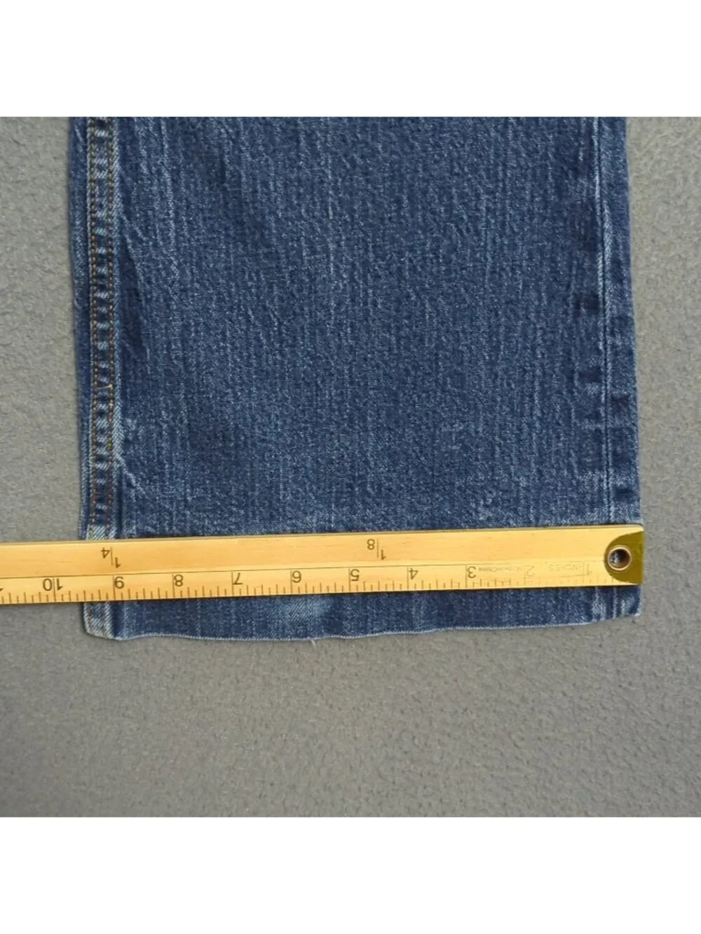 Kimes Ranch Jeans Women's 0x36 Blue Jennifer High Rise Wide Flare Leg Western - Picture 11 of 14